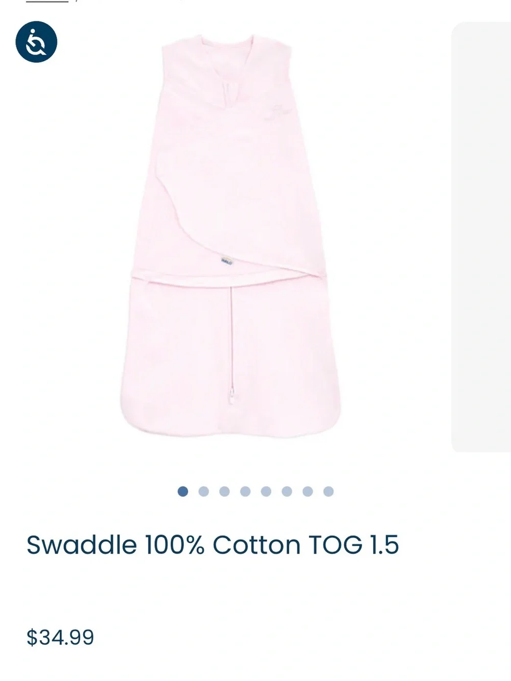 Halo Baby Swaddle Sleep Bag - Pink